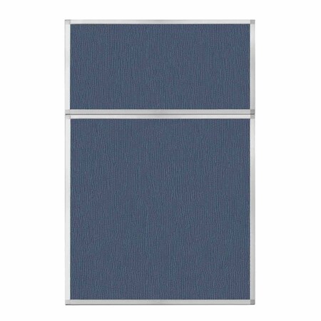 Versare Hush Panel Configurable Cubicle Partition 4' x 6' Ocean Fabric 1850615